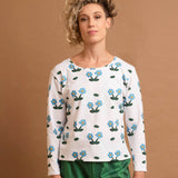 Camiseta estampado floral
