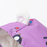 Penguin Raincoat (cotton fleece lining)