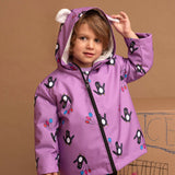 Penguin Raincoat (cotton fleece lining)