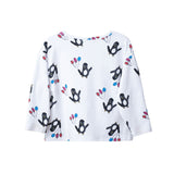Camiseta estampada pingüinos