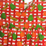 Vestido Frutas Vichy