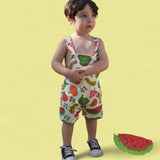 Peto para bebé con estampado frutas