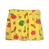 Pantalón corto de Niña con estampado Frutas