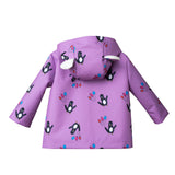 Penguin Raincoat (cotton fleece lining)